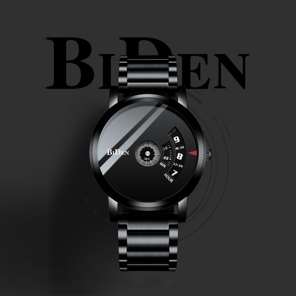 

trendy men's and women's watch without pointer, Silver