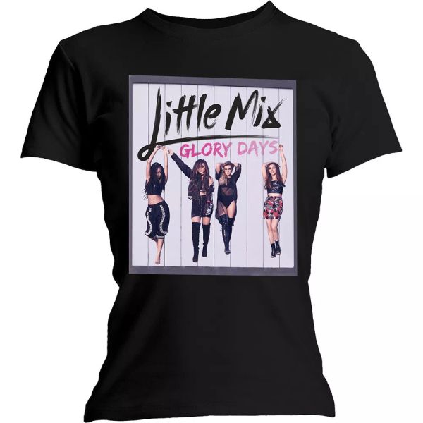 

little mix glory days album official tee t-shirt womens girls, White;black