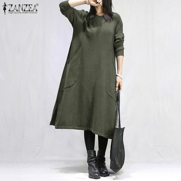 

dresses women's spring sundress 2021 vintage hoodies dress casual long sleeve midi vestidos female solid robe plus size s-5xl, Black;gray