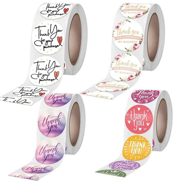 

gift wrap 500pcs adhesive sticker envelope seal labels scrapbooking party festival holiday decoration homemade bakery packaging tags