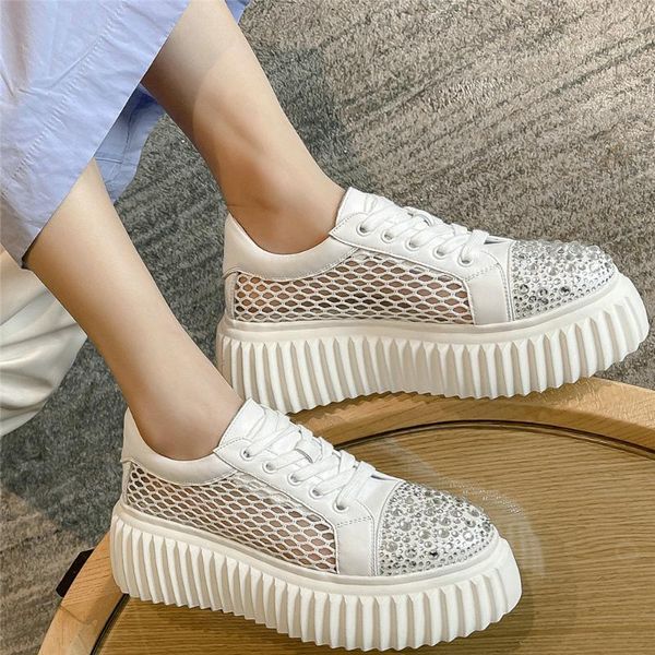 

boots rhinestones oxfords shoes women cow leather wedges high heel ankle female summer round toe fashion sneakers casual1, Black