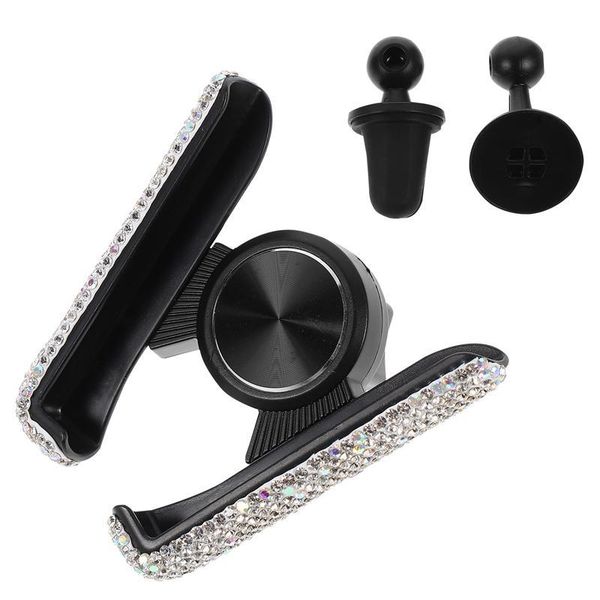 

cell phone mounts & holders 1 set car mount rhinestone air vent holder bracket for women