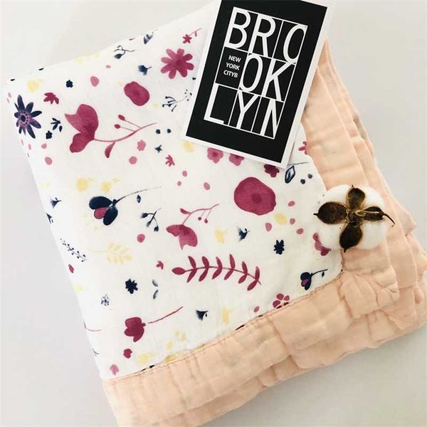 

s four layer bamboo baby muslin blanket muslin tree swaddle better than aden anais baby/bamboo blanket infant wrap 210927
