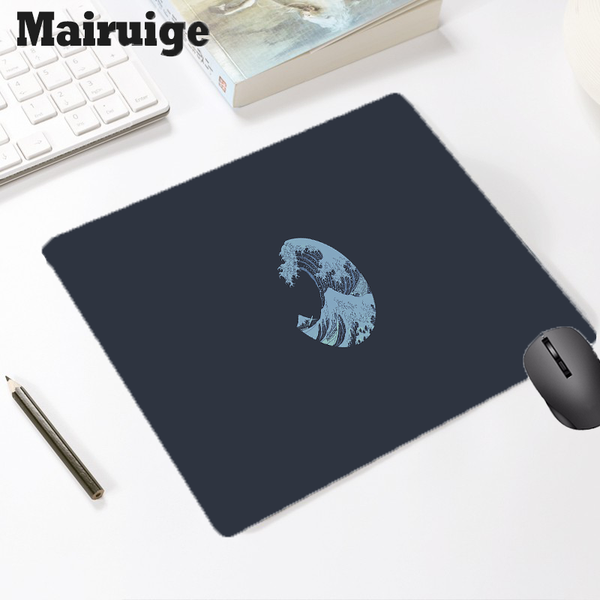 

mouse pads & wrist rests mairuige simple logo pattern rubber mousepad lapplay mat keyboard pad for home office gaming small size desk