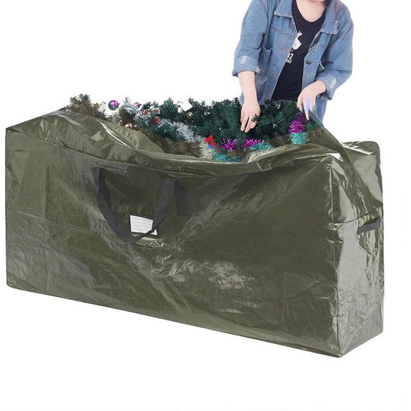 

storage bags christmas tree bag non-woven waterproof xmas large container wide handle artificial pouch