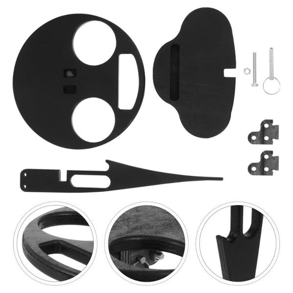 

camp furniture 1pc outdoor table foldable wood picnic serving desk glass