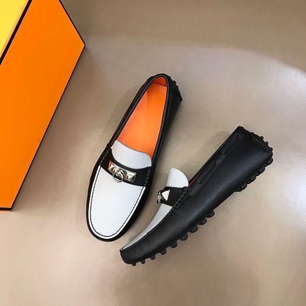 

2021 mens designer shoes business office shoe beautiful platform casual sneakers luxury designers shoes leather solid colors dress shoe, Black