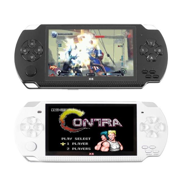 

portable game players x6 4.3 inch handheld 8g memory machine player