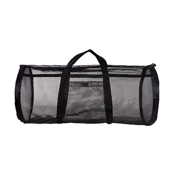 

pool & accessories portable beach bag mesh storage outdoor park scuba diving swimming toys towel clothes organizer bags