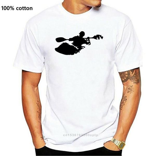 

men's t-shirts t shirt men kayaking summer harajuku print male tshirt, White;black