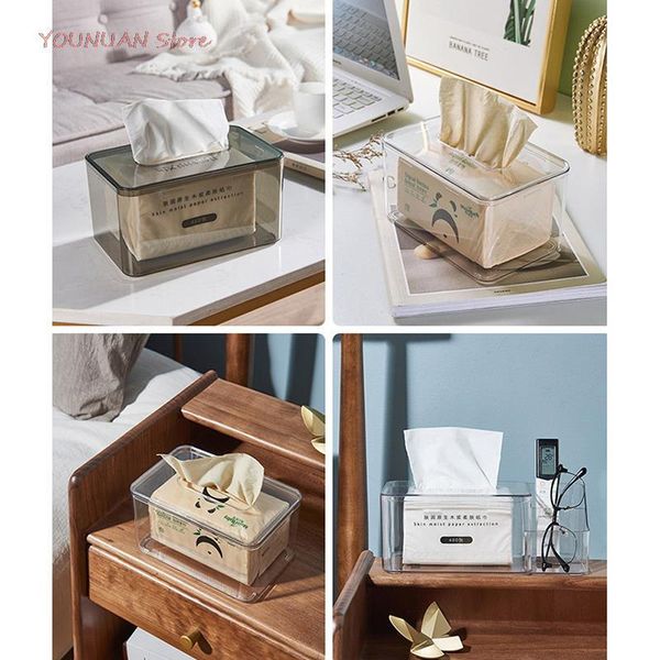 

tissue boxes & napkins napkin holder household transparent acrylic box home el rack