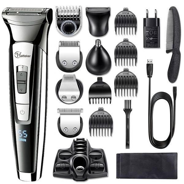 

all in one facial body grooming kit electric shaver for men beard hair trimmer pro shaving machine washable razor rechargeable