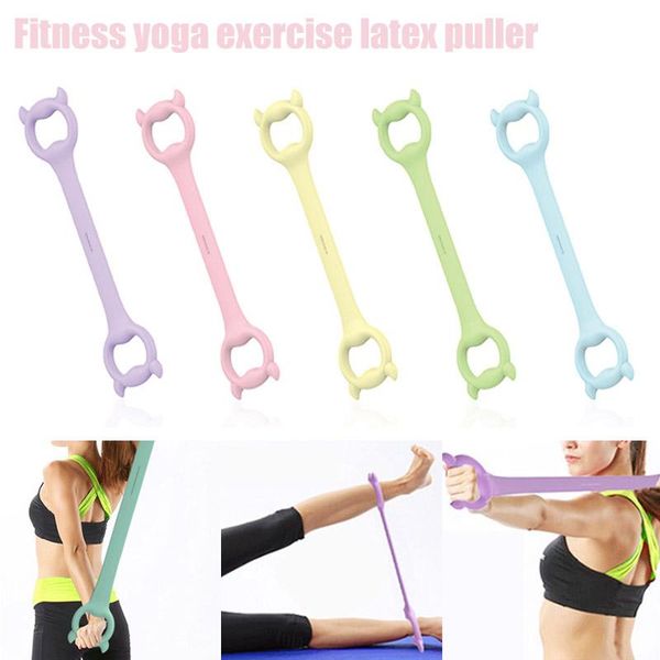 

resistance band silicone elastic pulling exercise for home fitness yoga training bhd2 bands