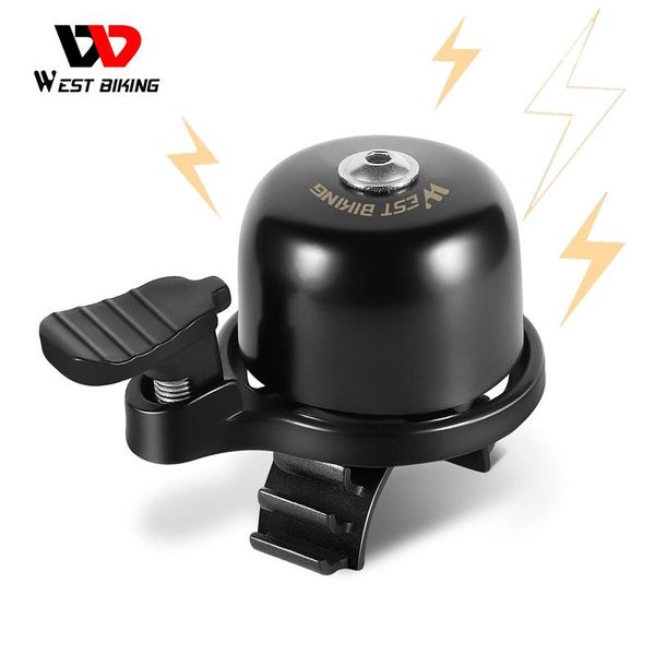 

bike horns west biking mini portable bicycle bell classical ring mtb road horn handlebar safety warning alarm cycling accessories