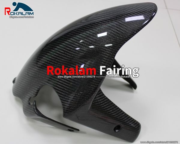 Reale In Fibra di Carbonio Parafango Anteriore Parafango Hugger Per Ducati 999 749 2003 2004 2005 2006 03 04 05 06 Parti Del Motociclo