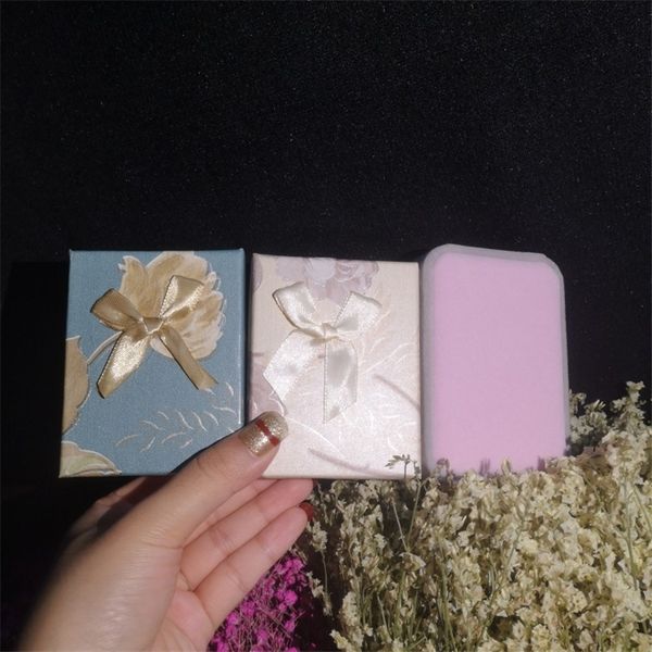 

biC straight gift jewelry packaging boxes brocade bag advanced velvet jewelry boxes packing, Black;white