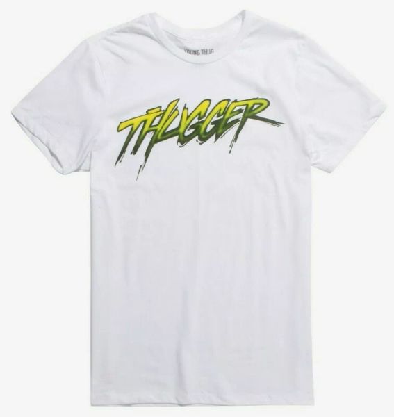 

Young Thug THUGGER Slime T-Shirt NEW 100% Authentic, White;black