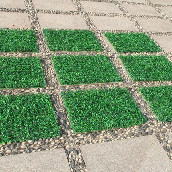 

decorative flowers & wreaths 1pcs 60*40cm artificial lawn grassland simulation moss turf fake green grass mat carpet diy micro landscape hom