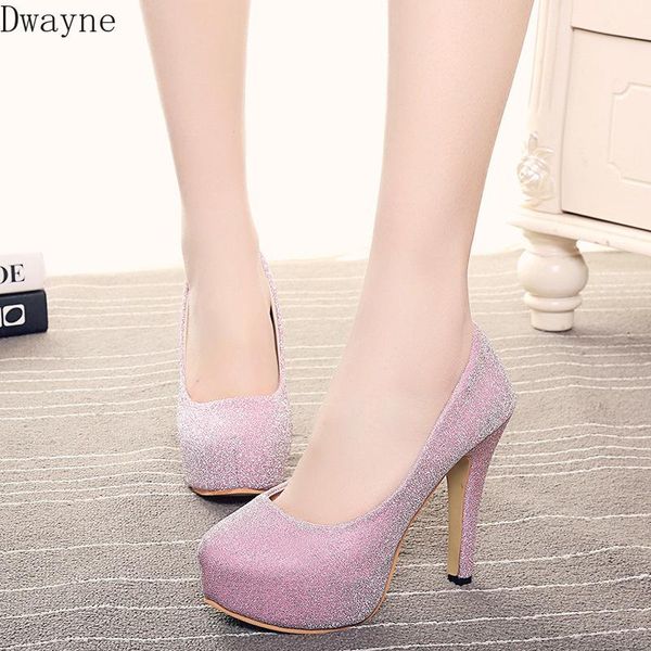

dress shoes 2021 fashion was thin and super high-heeled round, Black