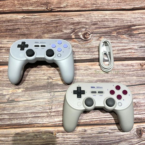 

game controllers & joysticks 8bitdo sn30 pro+ wireless bluetooth gamepad switch controller joystick for pc macos android