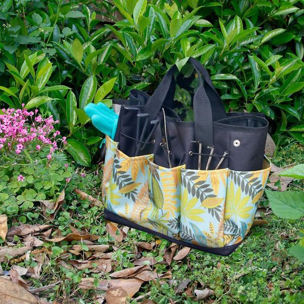 

portable garden tool kit storage bag handbag holder easily carrying gardening planting pouch part eco-friendly planters & pots