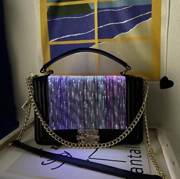 

chain shoulder bag colorful lde mini fashion handbag female bags