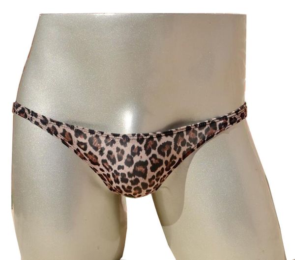 

men's briefs male leopard underpant underwear men bikini, Black;white
