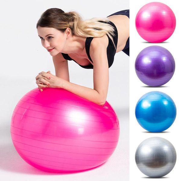 

yoga balls pvc fitness ball thickened explosion-proof exercise home gym pilates equipment fit massage
