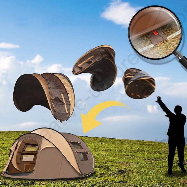 

shade 3-4 persons rainproof compact camping gazebo folding awnings fishing sun shelter inflatable beach outdoor flying portable tent