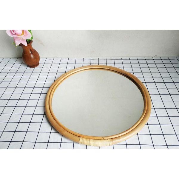 

mirrors nicefurniture rattan circle wall mirror 16 inch round dressing for entryways washrooms