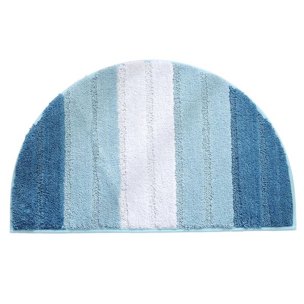 

carpets non-slip easy clean carpet gradient pattern door mats home decoration water absorb floor mat supplies semicircle