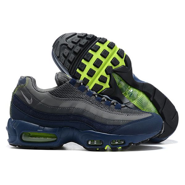 

2021 men running shoes 95 triple black white chicago breathable comfortable outdoor sports sneakers trainers size 40-45