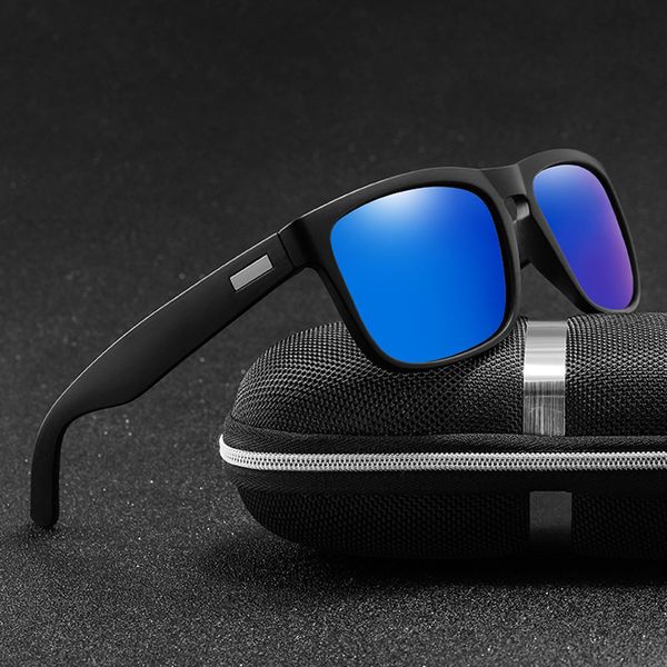 

brand design polarised sunglasses classic coating male space sunglasses men drive sunglasses uv400 shades gafas de sol glasses wholesale, Silver