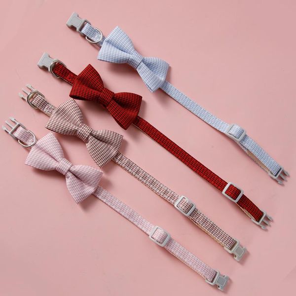 

cat costumes 1pcs collar british style accessories adjustable bow kitten supplies pet products