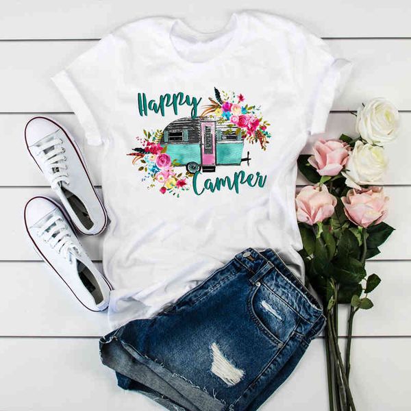 

women's t-shirt women flower vacay holiday fashion ladies womens clothes graphic female tumblr t shirt t-shirts, White