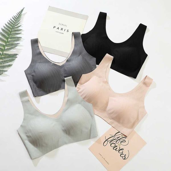 

volcanic new bra, energy, stone air layer underwear, seamless comfortable vest bra, Red;black