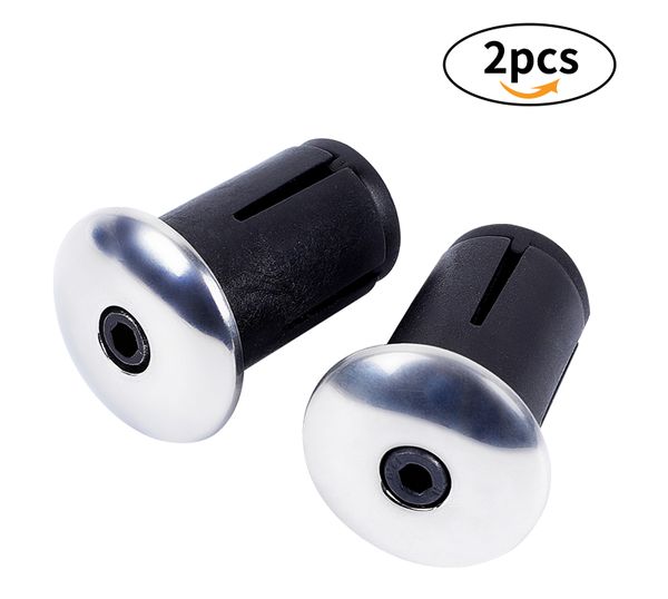 1Pair Caps MTB Road Bicycle HandleBar End Plug Ultralight Handle Grip Bar Barra de Barras Acessórios de Bike