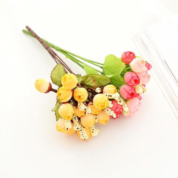 

decorative flowers & wreaths artificial flower party decoration milan wedding fake home decorations festival potted plant