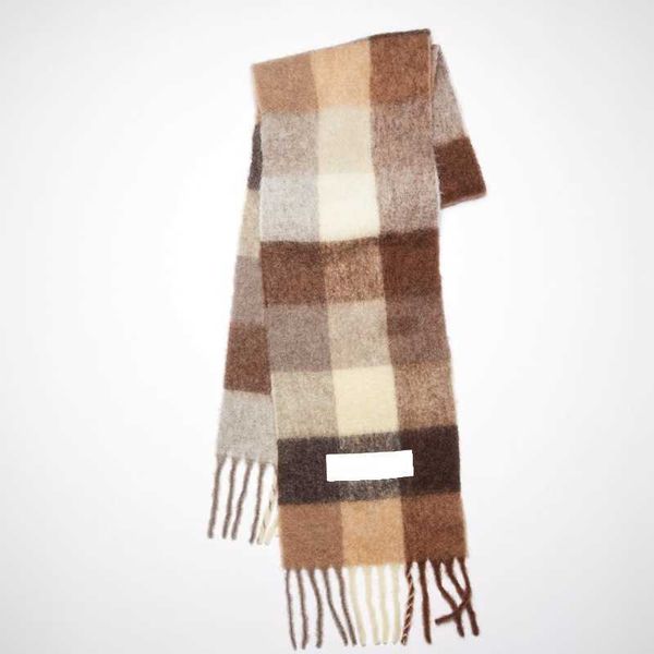 

scarves fashion europe latest autumn and winter multi color thickened plaid women's scarf ac with extended shawl couple warm g0922 3r65, Blue;gray