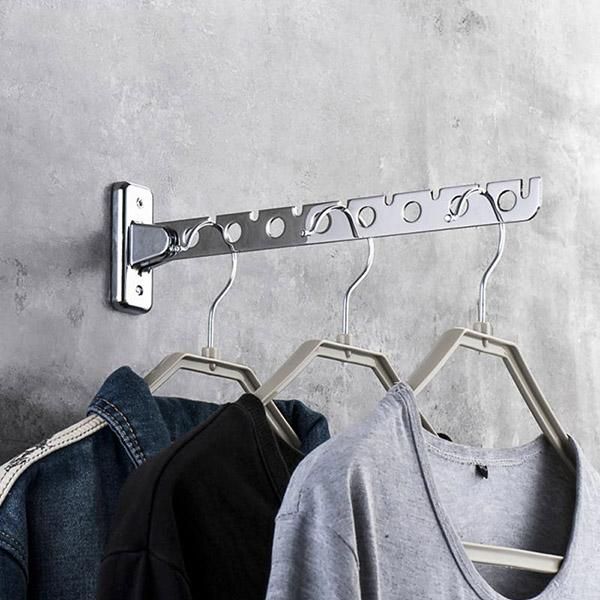 

robe hooks 6/8/10 holes closet bar clothes hanger hook multifunction space saving organizer nds