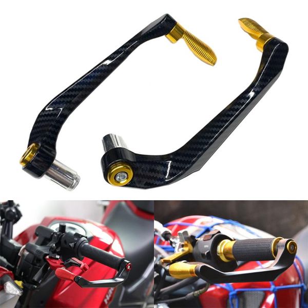 

pcs motorcycle brake clutch levers falling protection hand protect guard anti-fall cnc aluminum for pit dirt bike cafe racer atv parts