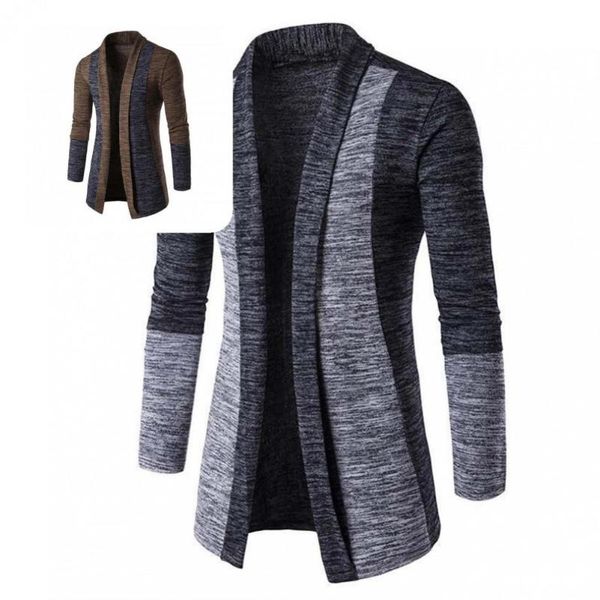 

men's sweaters outwear simple cardigan soft winter coat quick dry men sweater extra thick for daily wear, White;black