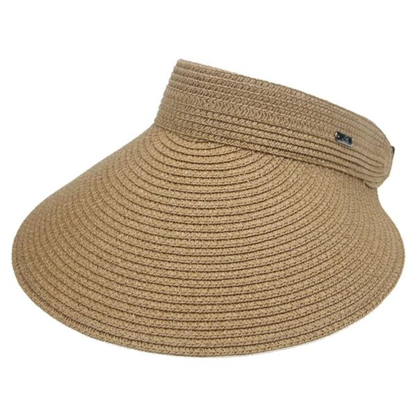 

wide brim hats women adjustable solid khaki black soft big summer sun protection outdoor beach straw luxury hat, Blue;gray