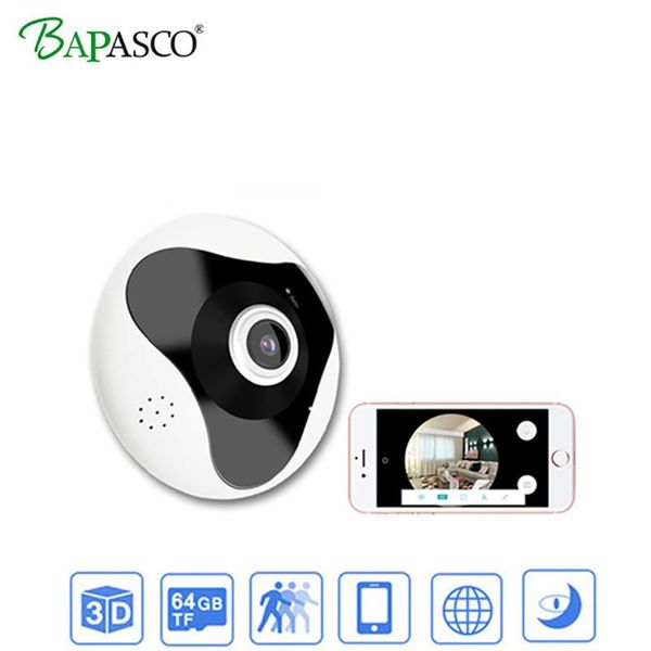 

cameras bapasco wireless camera wifi remote monitoring network mobile phone home 360 degree panoramic monitor