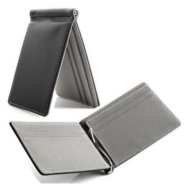 

wallets men's short faux leather wallet thin multifunctional card holder for id cards business 2021 ultra-thin purse bag1, Red;black