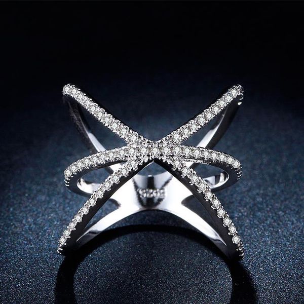 

wedding rings ufooro engagement size 6 7 8 9 fine jewelry luxury global cross lady cz finger for love, Slivery;golden
