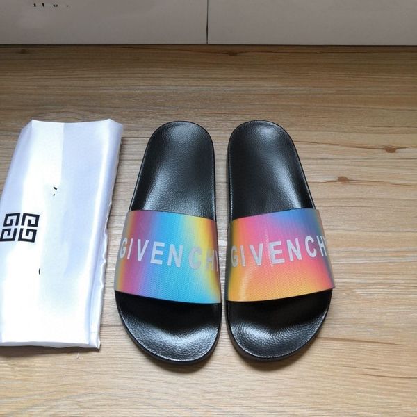 

european station slippers for men and women, one line slippers for leather and cowhide, outdoor men shoes, british fashion beach shoes, Black