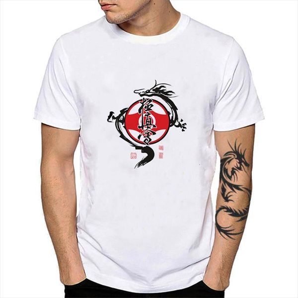 

Kyokushinkai Kan Kyokushin Karate Men T Shirts Cotton Taekwondo Kung Fu Samurai Cool Harajuku Shirt Kickboxing Wtf Sport Tee Yh119, White;black