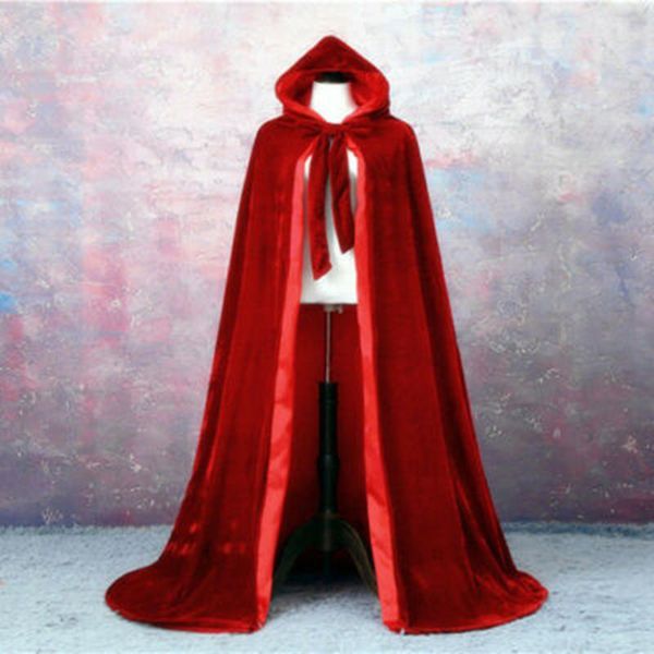 Avvolge Giacche Velluto Nero E Rosso Matrimonio All'aperto Mantelle Mantelle Cappotto Scialle Principessa Per Accessori Da Sposa