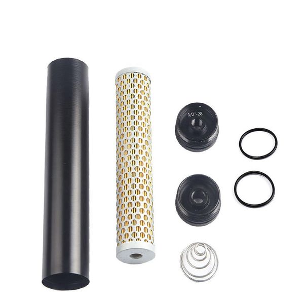 

10 inch 1/2"-28 or 5/8"-24 car fuel filter od 5cm paper automobiles solvent trap with spring for napa 4003 wix 24003